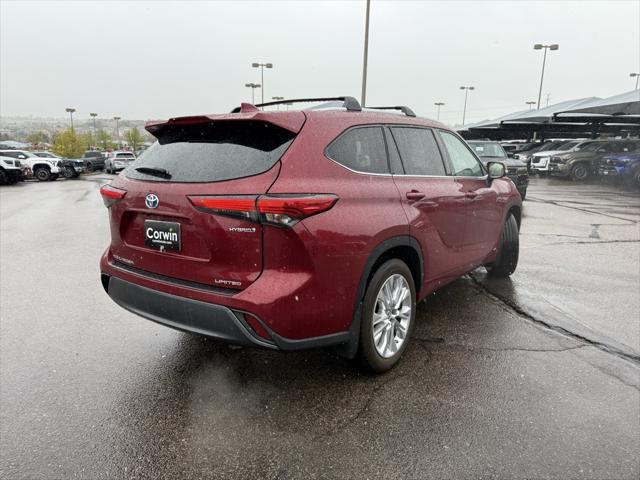 used 2023 Toyota Highlander Hybrid car, priced at $49,500