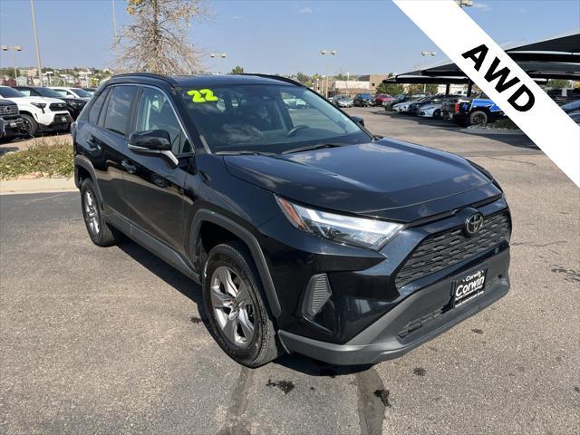 used 2022 Toyota RAV4 car, priced at $26,500