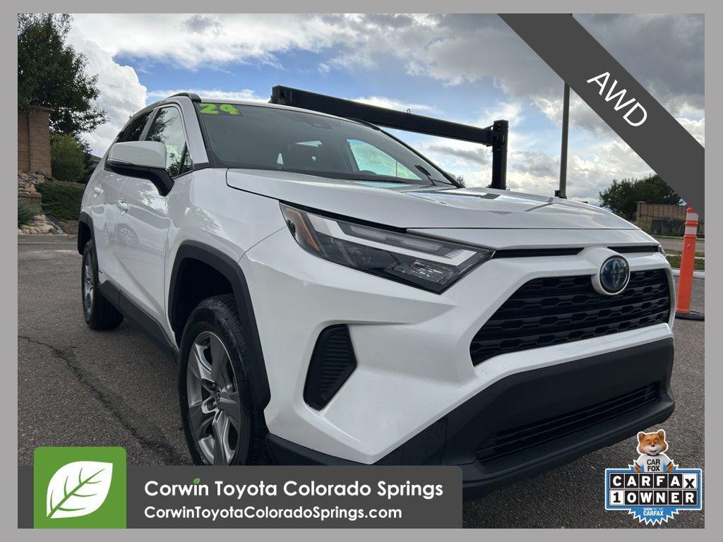 used 2024 Toyota RAV4 Hybrid car, priced at $31,000