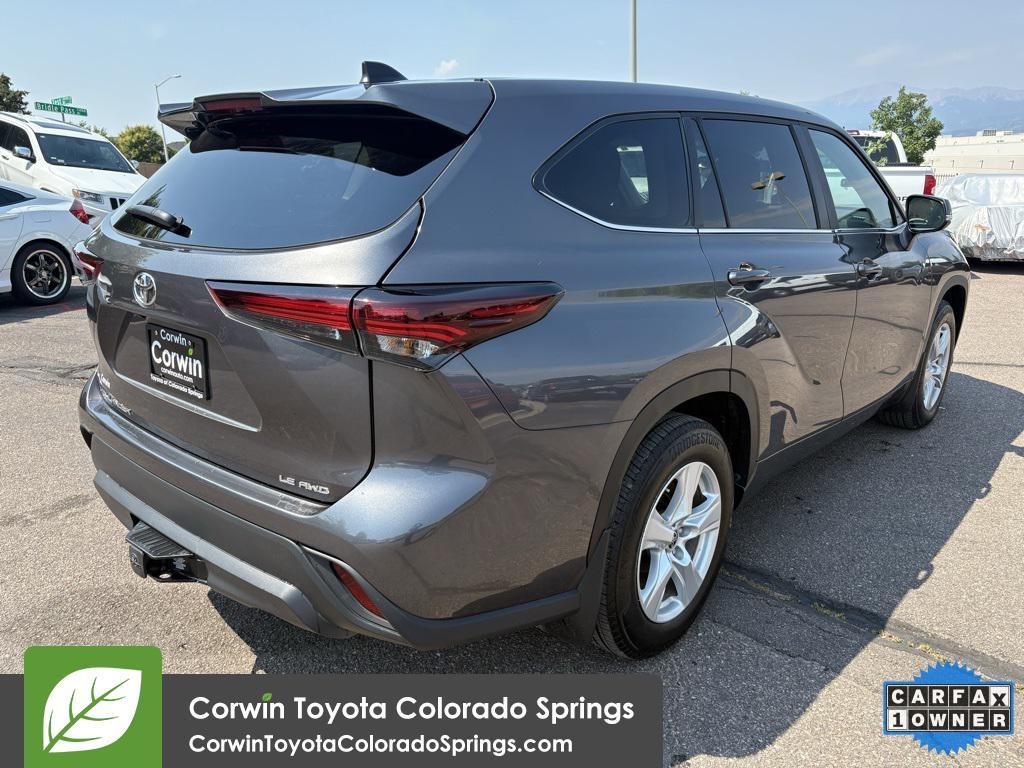 used 2024 Toyota Highlander car, priced at $38,000