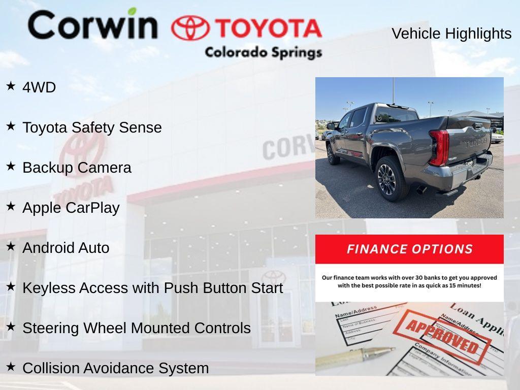 used 2025 Toyota Tundra car, priced at $56,500