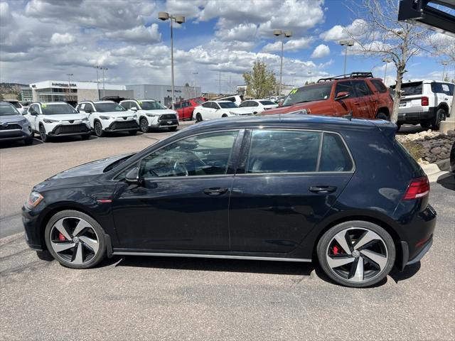 used 2019 Volkswagen Golf GTI car, priced at $18,000