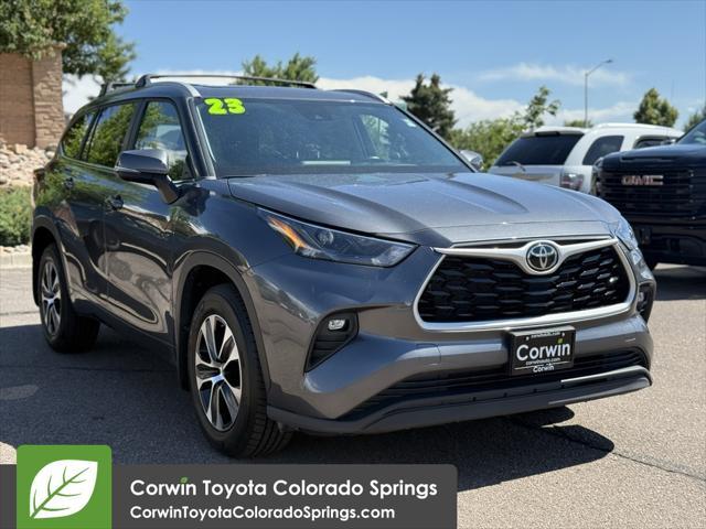 used 2023 Toyota Highlander car, priced at $37,000