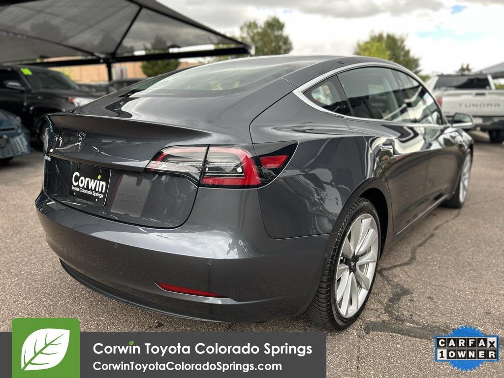 used 2018 Tesla Model 3 car, priced at $22,500