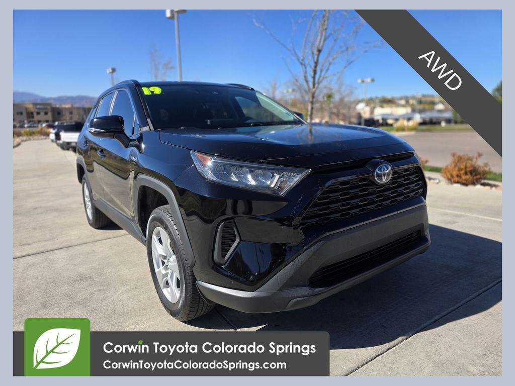 used 2019 Toyota RAV4 Hybrid car, priced at $24,000