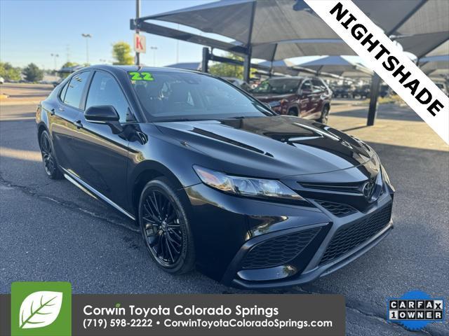 used 2022 Toyota Camry car, priced at $27,000