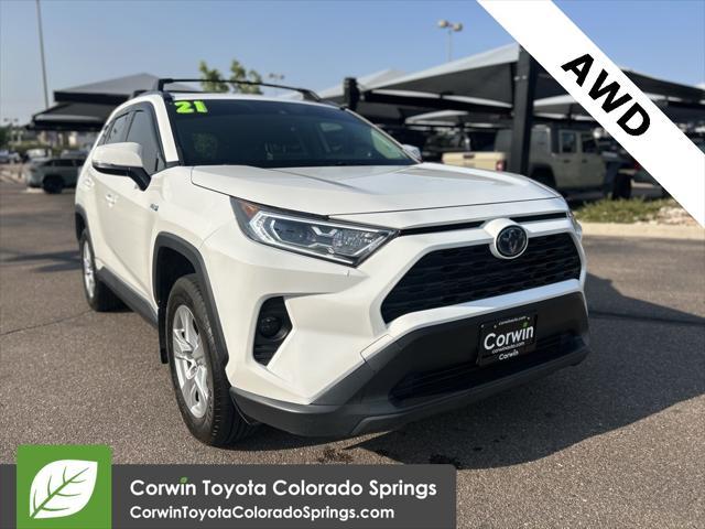 used 2021 Toyota RAV4 Hybrid car, priced at $29,000