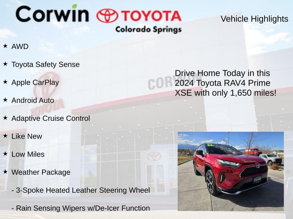 used 2024 Toyota RAV4 Prime car, priced at $45,000