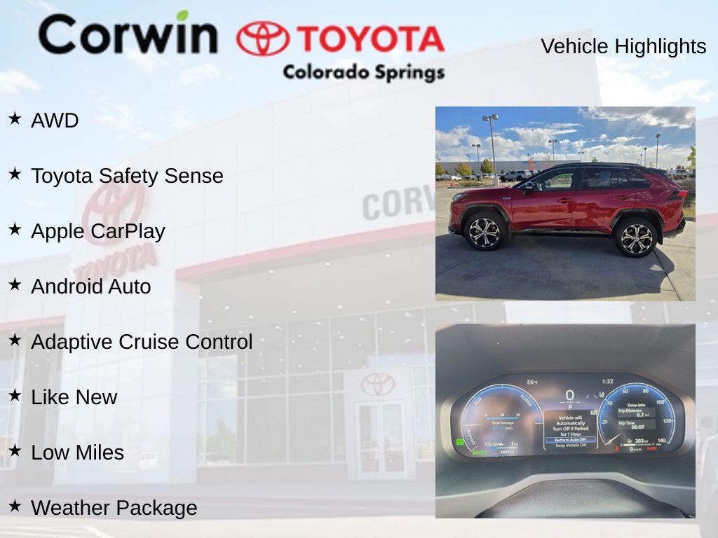 used 2024 Toyota RAV4 Prime car, priced at $45,000