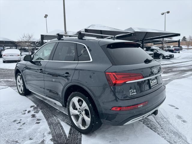 used 2021 Audi Q5 car, priced at $27,500