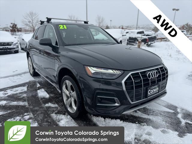 used 2021 Audi Q5 car, priced at $27,500