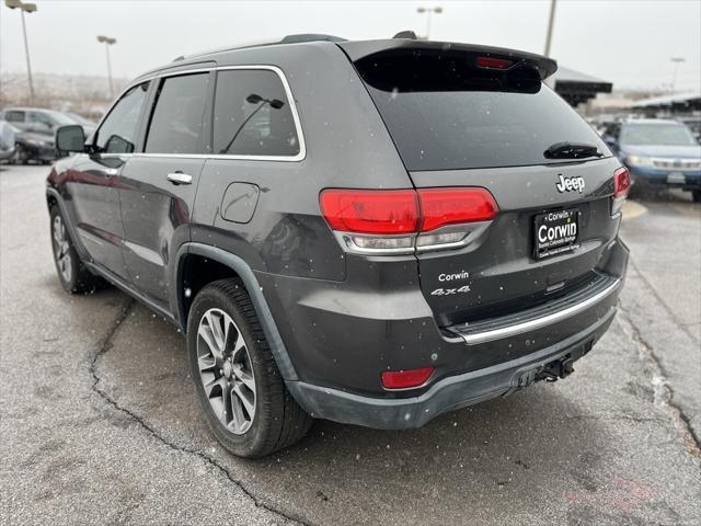 used 2018 Jeep Grand Cherokee car, priced at $18,000