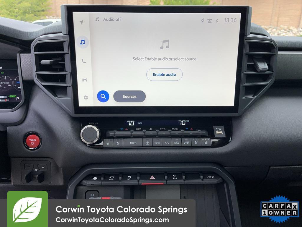 used 2025 Toyota Tundra Hybrid car, priced at $72,000