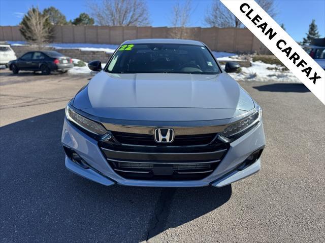 used 2022 Honda Accord car, priced at $27,000