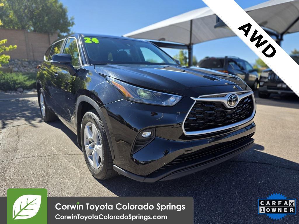 used 2024 Toyota Highlander car, priced at $36,000