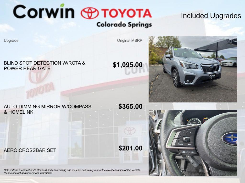 used 2021 Subaru Forester car, priced at $24,300