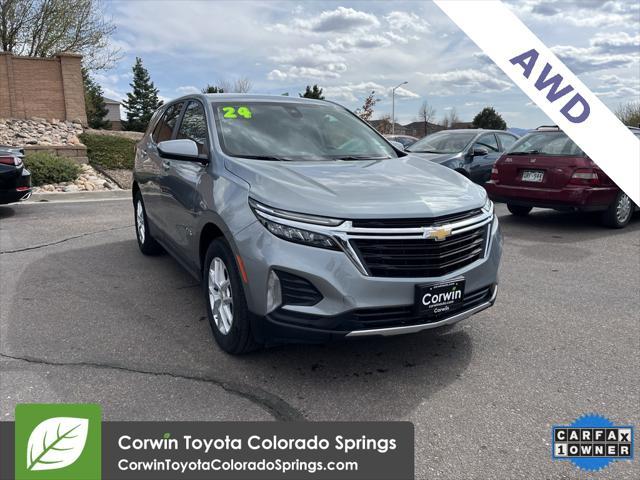 used 2024 Chevrolet Equinox car, priced at $24,500