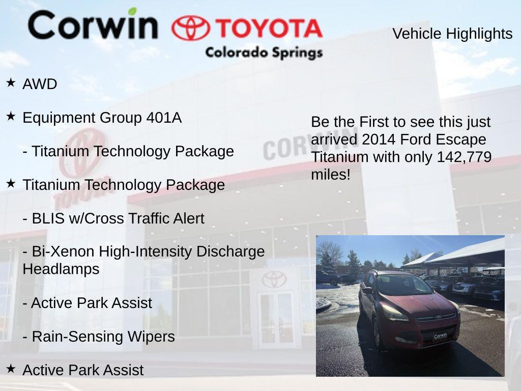 used 2014 Ford Escape car, priced at $8,500