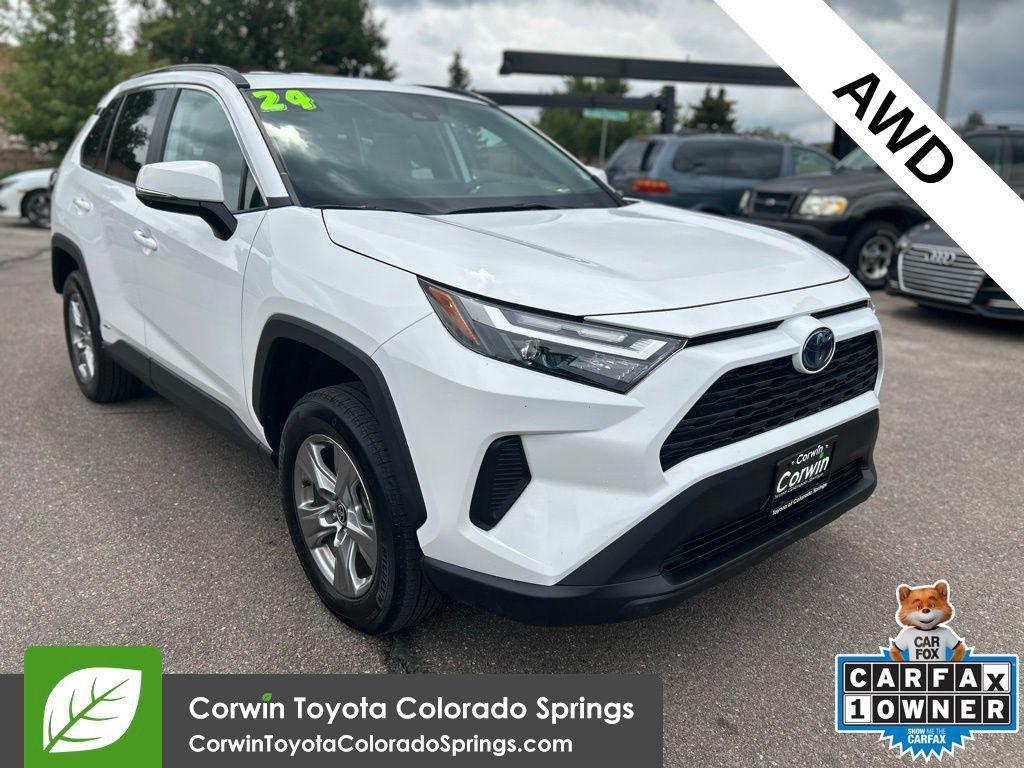 used 2024 Toyota RAV4 Hybrid car, priced at $31,500