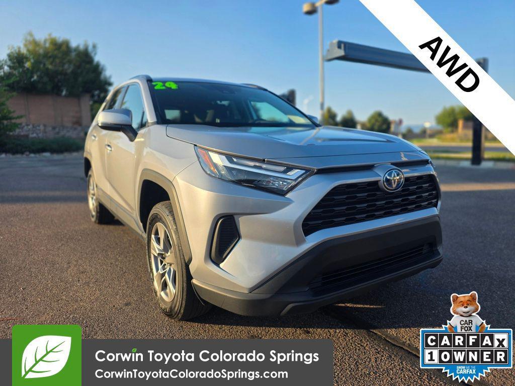 used 2024 Toyota RAV4 Hybrid car, priced at $32,000