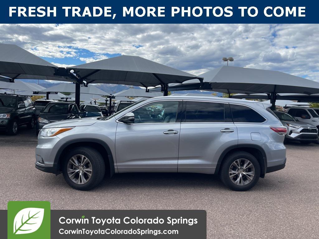 used 2015 Toyota Highlander car, priced at $24,000