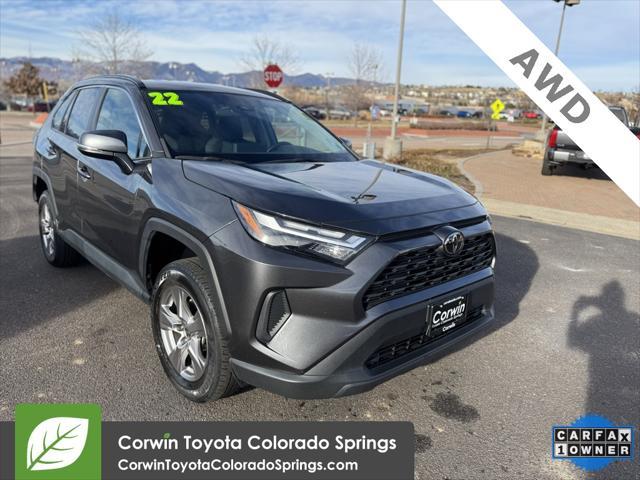 used 2022 Toyota RAV4 car, priced at $29,500