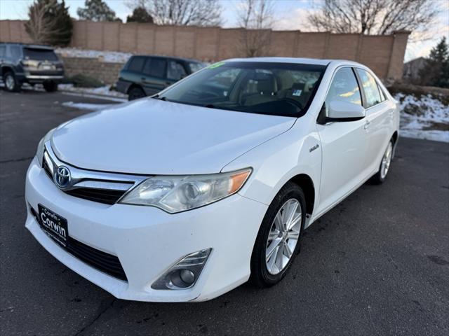 used 2013 Toyota Camry Hybrid car, priced at $12,000