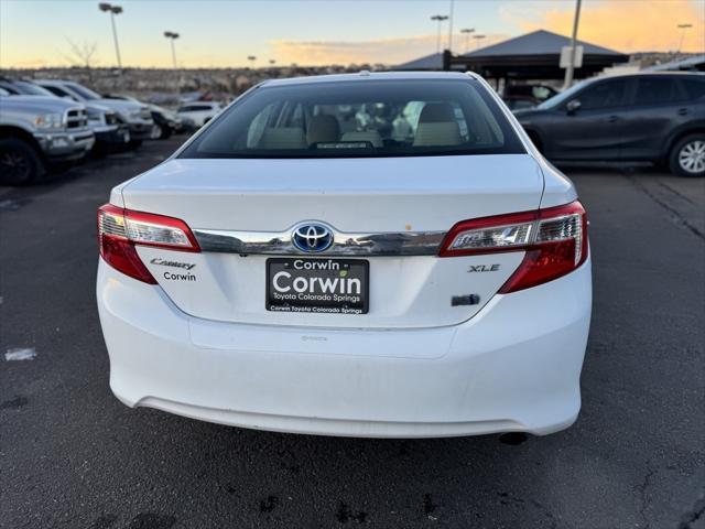 used 2013 Toyota Camry Hybrid car, priced at $12,000