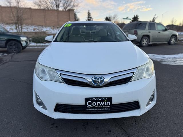 used 2013 Toyota Camry Hybrid car, priced at $12,000