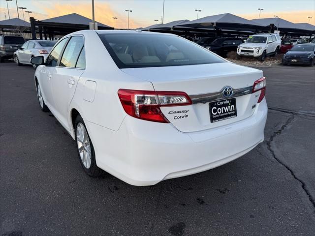 used 2013 Toyota Camry Hybrid car, priced at $12,000