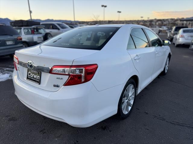 used 2013 Toyota Camry Hybrid car, priced at $12,000