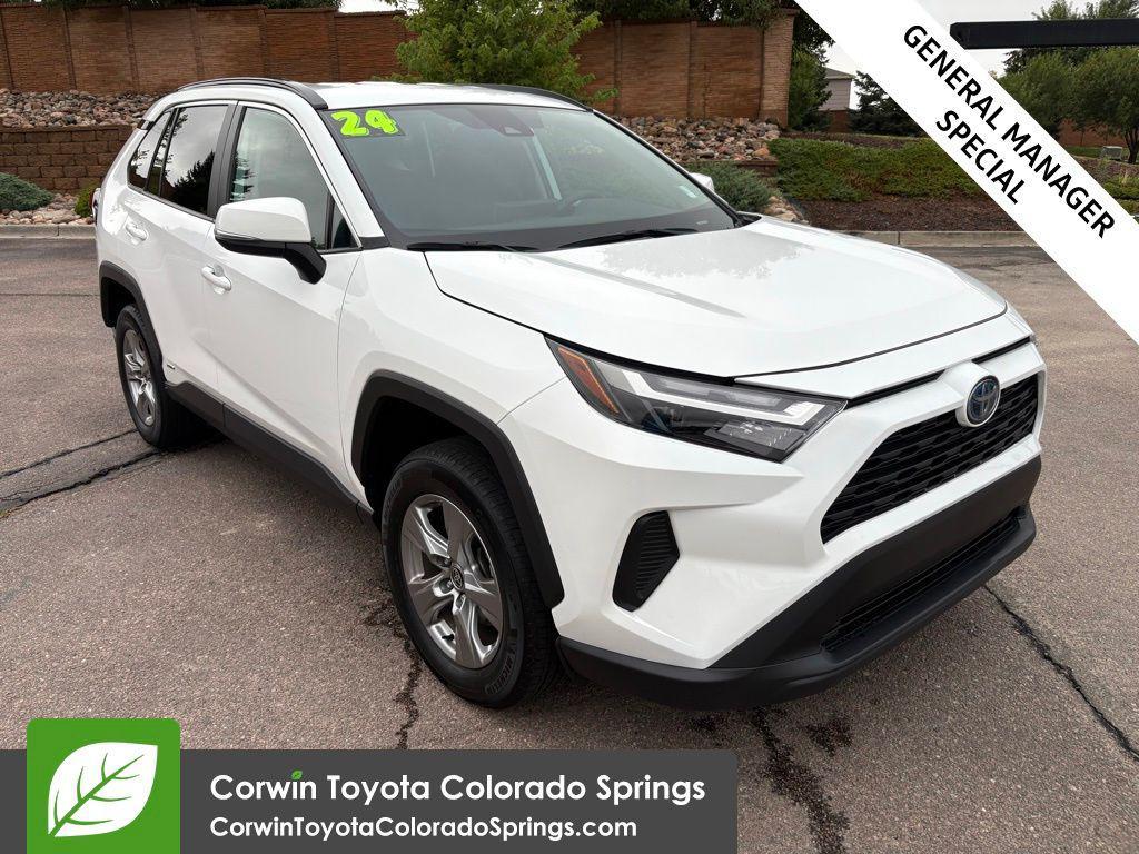 used 2024 Toyota RAV4 Hybrid car, priced at $31,800