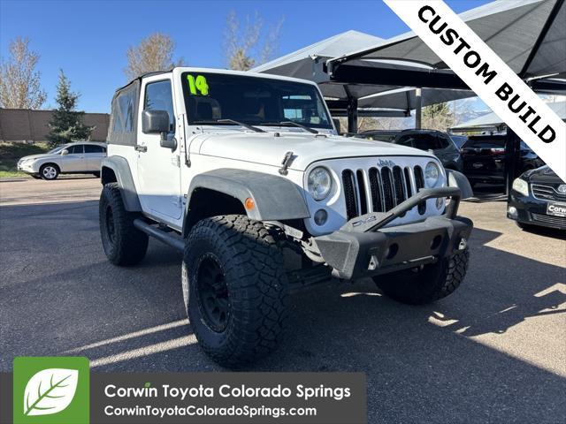 used 2014 Jeep Wrangler car, priced at $16,500