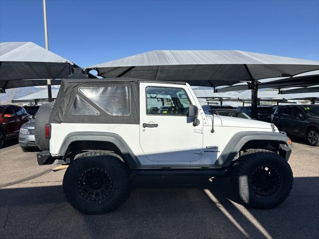 used 2014 Jeep Wrangler car, priced at $16,000