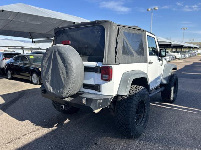 used 2014 Jeep Wrangler car, priced at $16,000