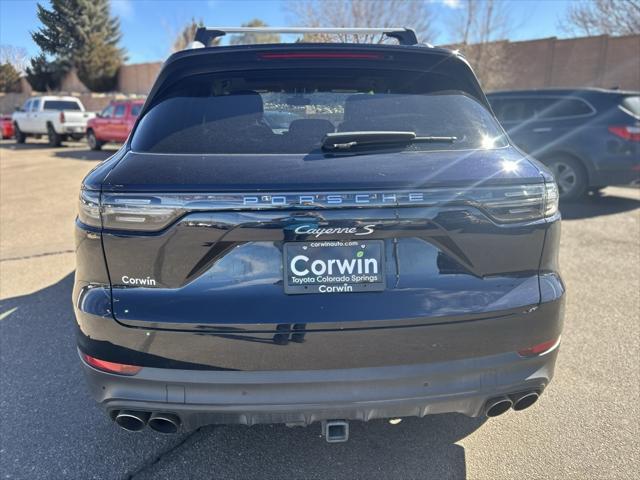 used 2022 Porsche Cayenne car, priced at $63,500