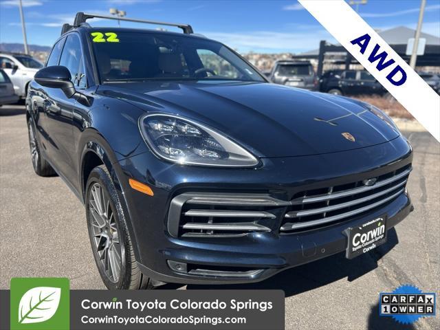 used 2022 Porsche Cayenne car, priced at $63,500