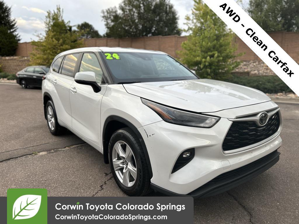 used 2024 Toyota Highlander car, priced at $36,000