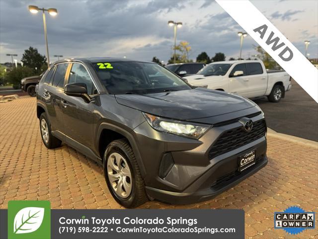 used 2022 Toyota RAV4 car, priced at $26,500