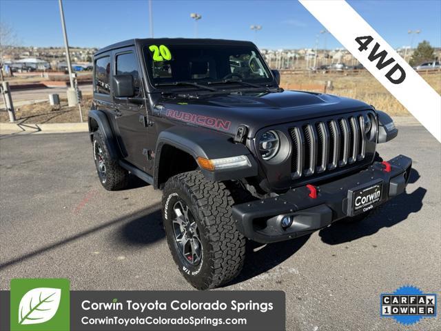 used 2020 Jeep Wrangler car, priced at $33,500