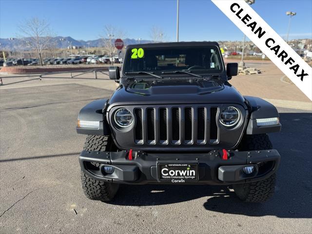 used 2020 Jeep Wrangler car, priced at $33,500