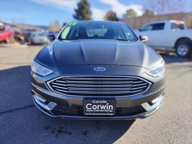 used 2017 Ford Fusion car, priced at $14,500