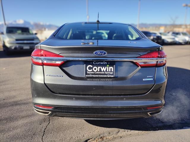 used 2017 Ford Fusion car, priced at $14,500