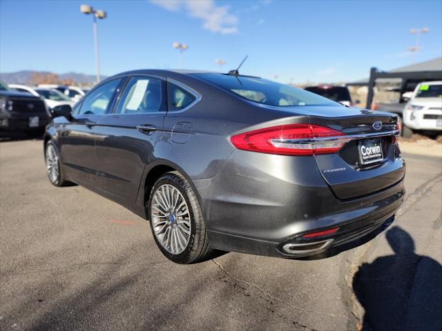 used 2017 Ford Fusion car, priced at $14,500