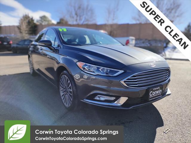 used 2017 Ford Fusion car, priced at $14,500