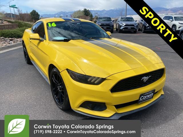 used 2016 Ford Mustang car, priced at $17,000