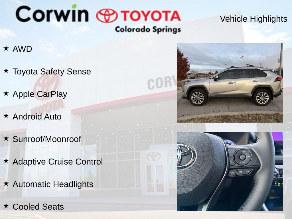 used 2025 Toyota RAV4 car, priced at $43,673
