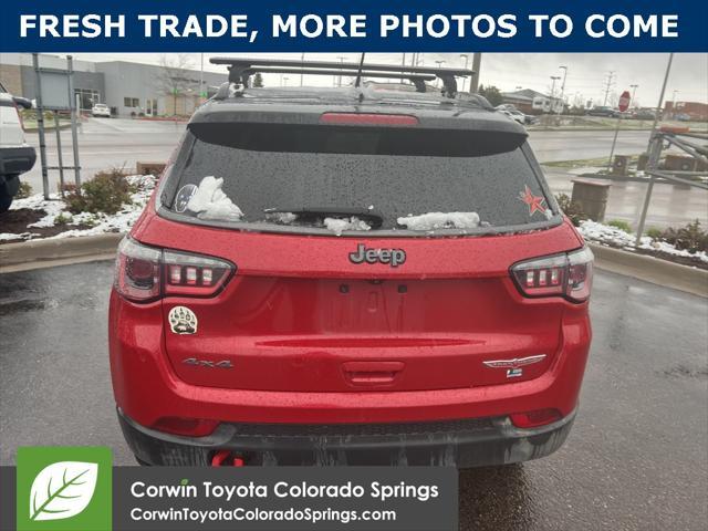 used 2018 Jeep Compass car, priced at $15,000