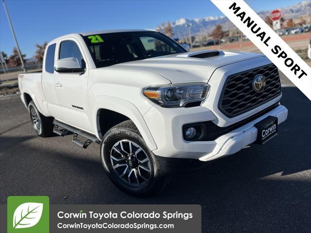 used 2021 Toyota Tacoma car, priced at $28,500