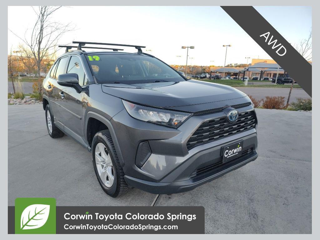 used 2019 Toyota RAV4 Hybrid car, priced at $23,000